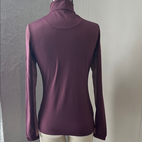 Katsel Women's Long Sleeve Sunshirt - Burgundy and Pink - Picture 5 of 5